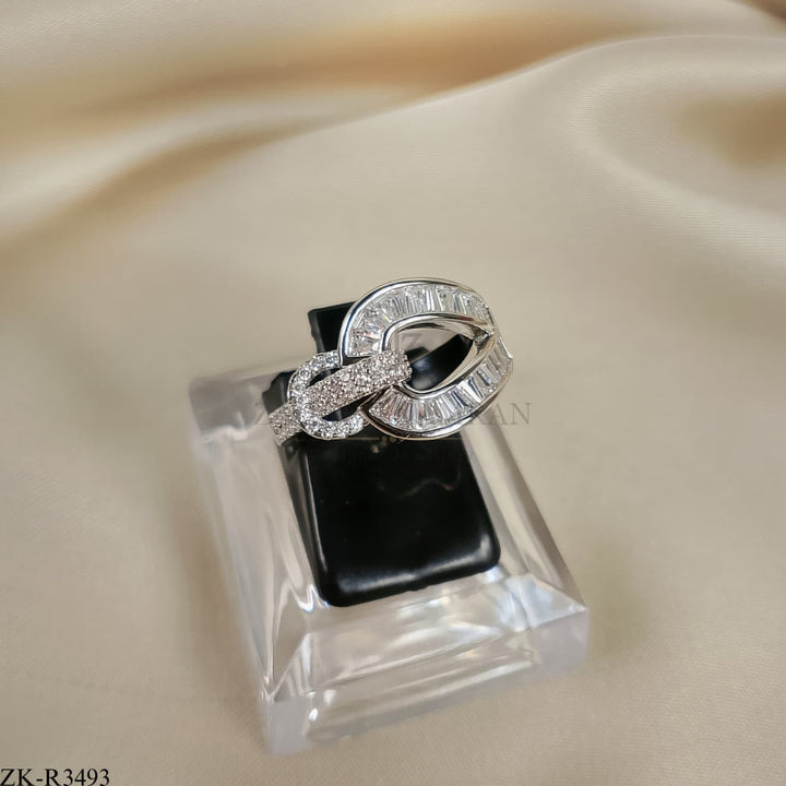 CUT STONES RING