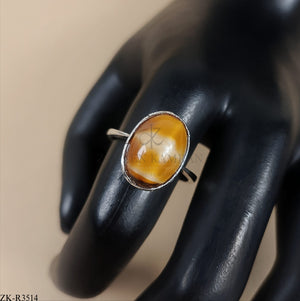 925 CITRINE RING