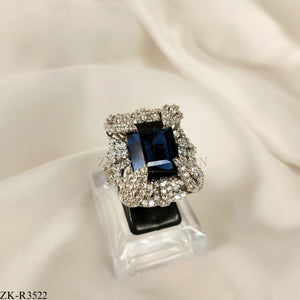925 SAPPHIRE SILVER RING