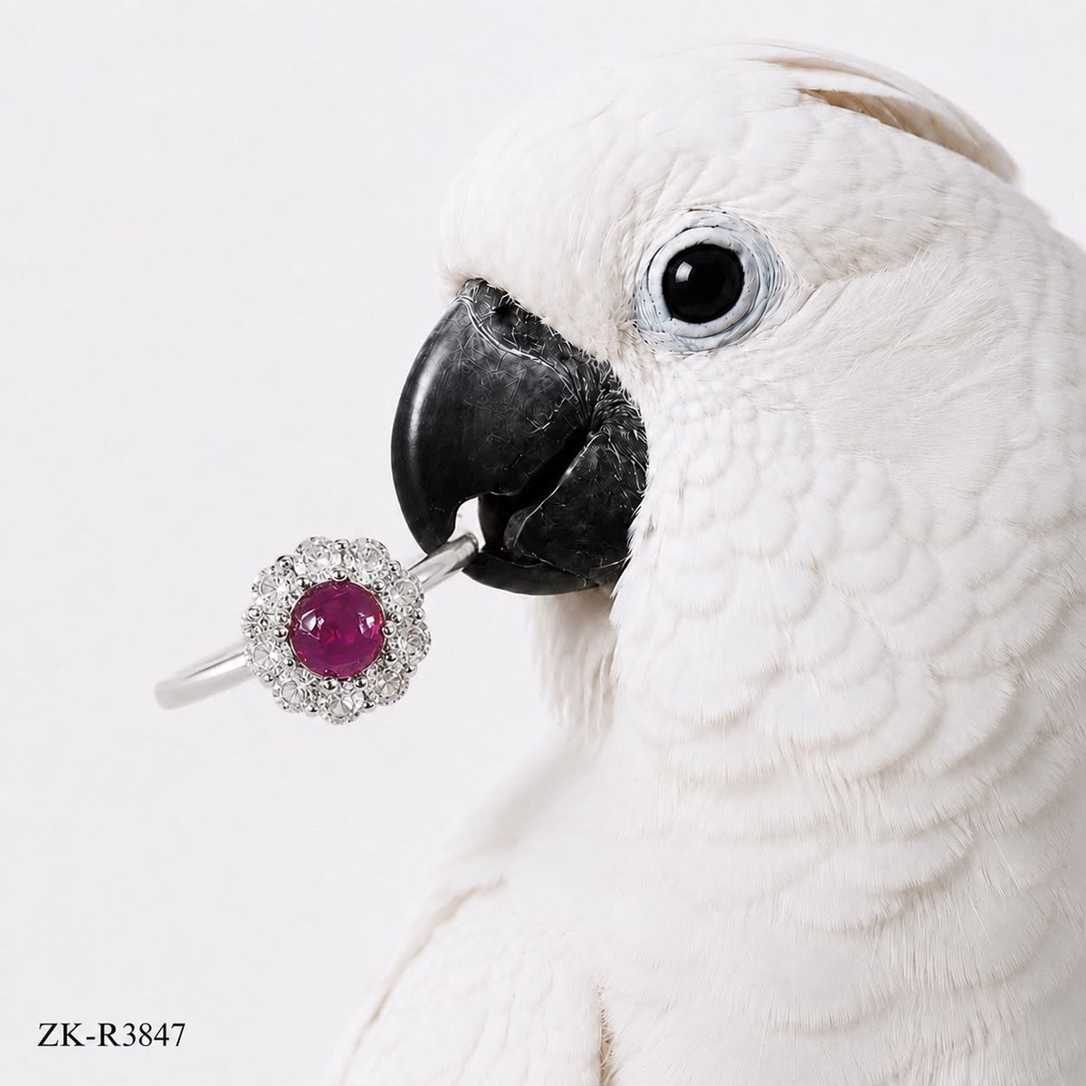 Ruby Flora Ring