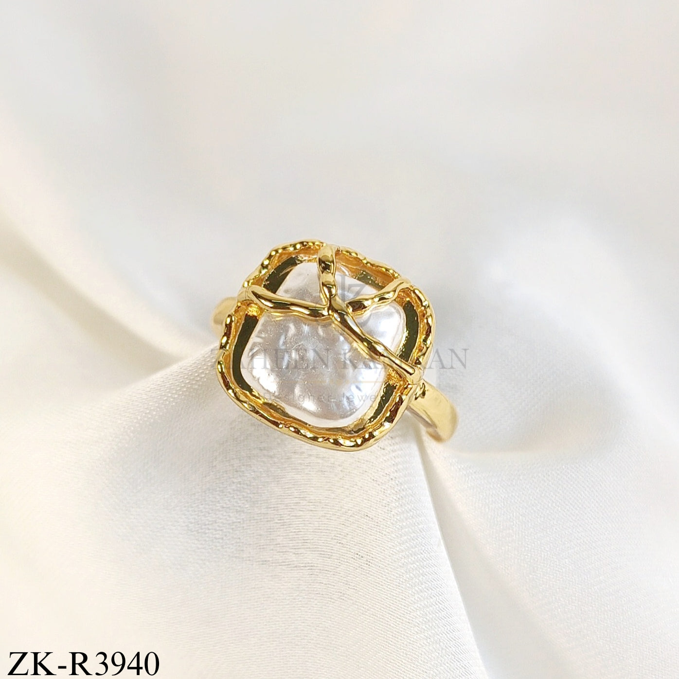 Pearl Branch Ring