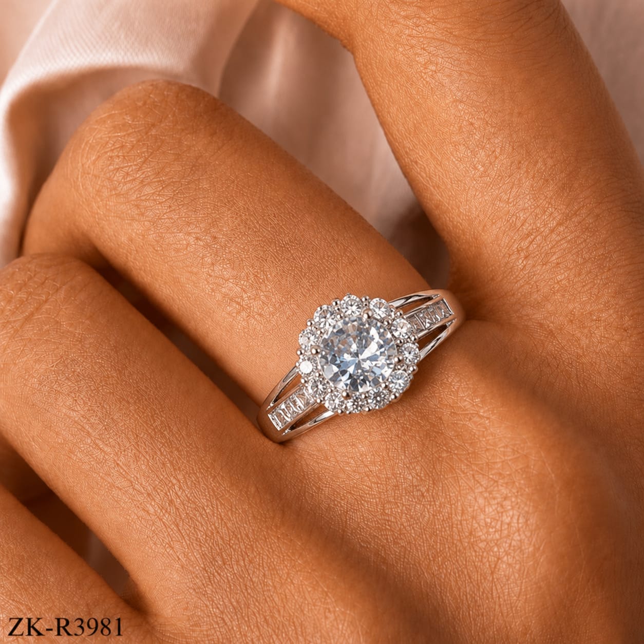 SILVER SHEESH RING