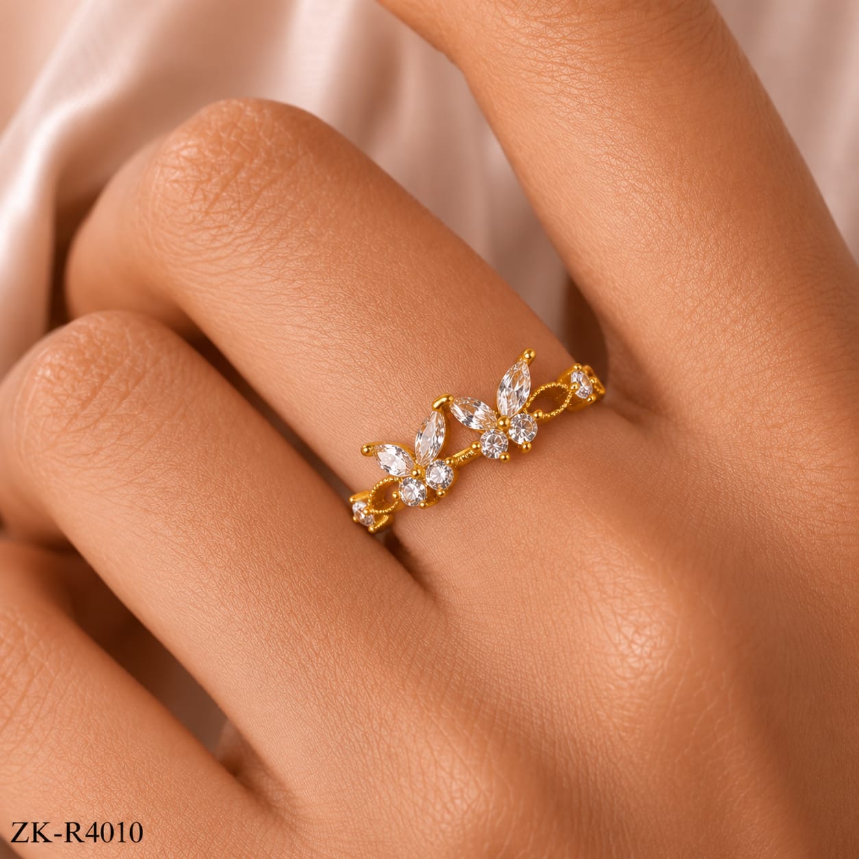 SHEESH BUTTERFLY RING