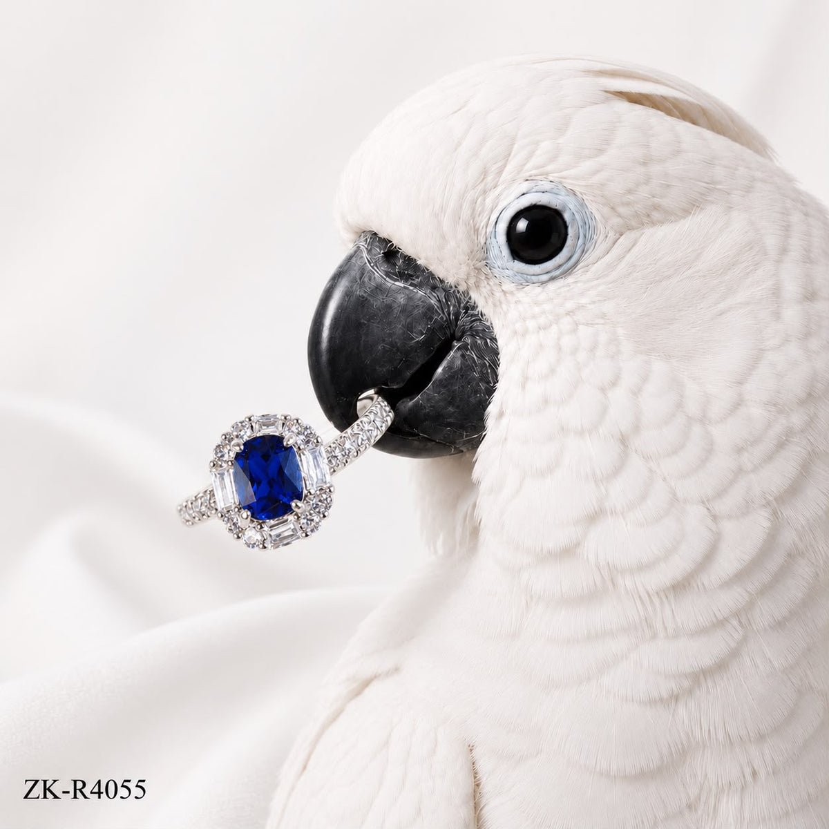SAPPHIRE SQUARE RING