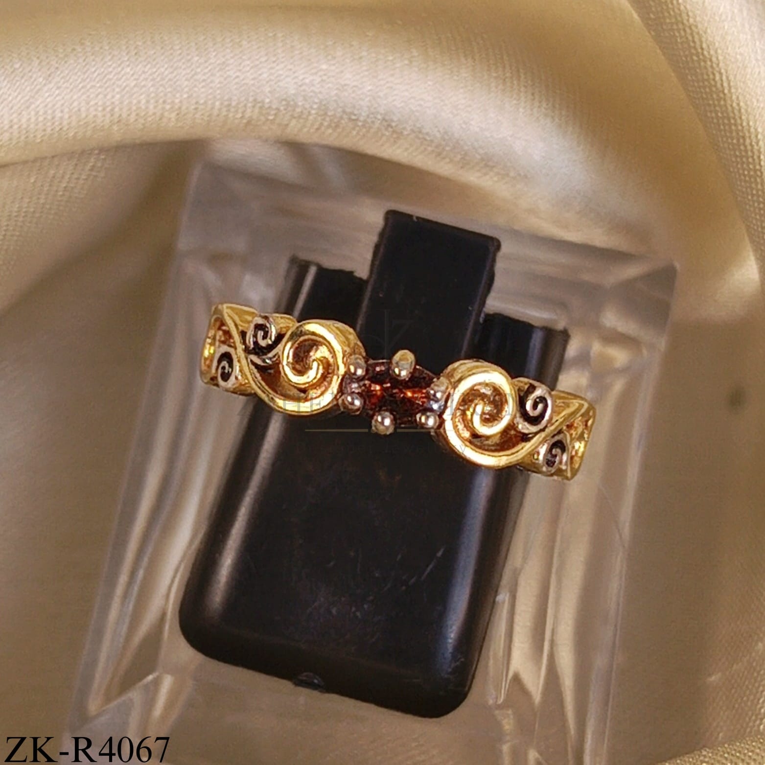 COFFEE SPIRAL RING