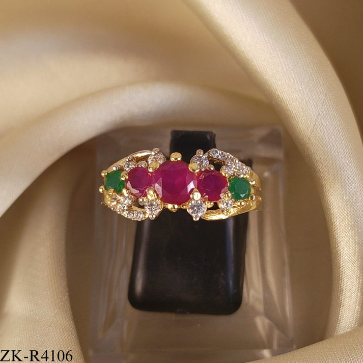 RUBY EMERALD RING – Zaheen Kamran
