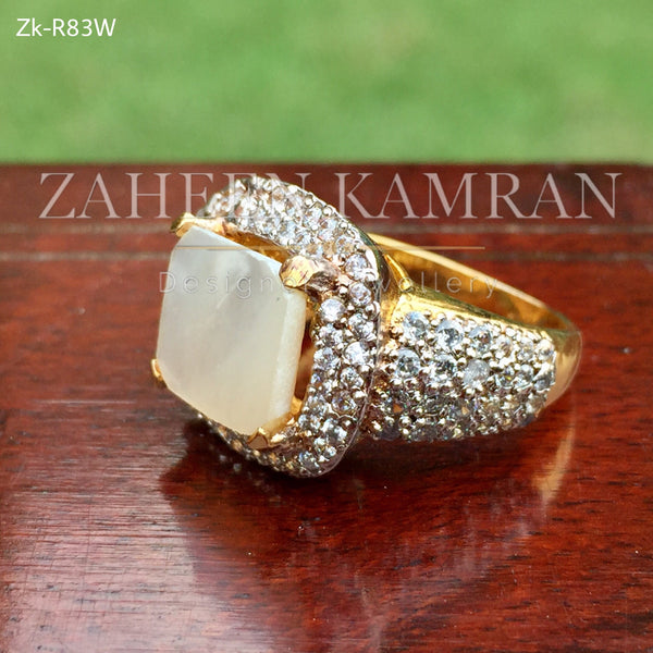 Zirconian Pearl Ring!