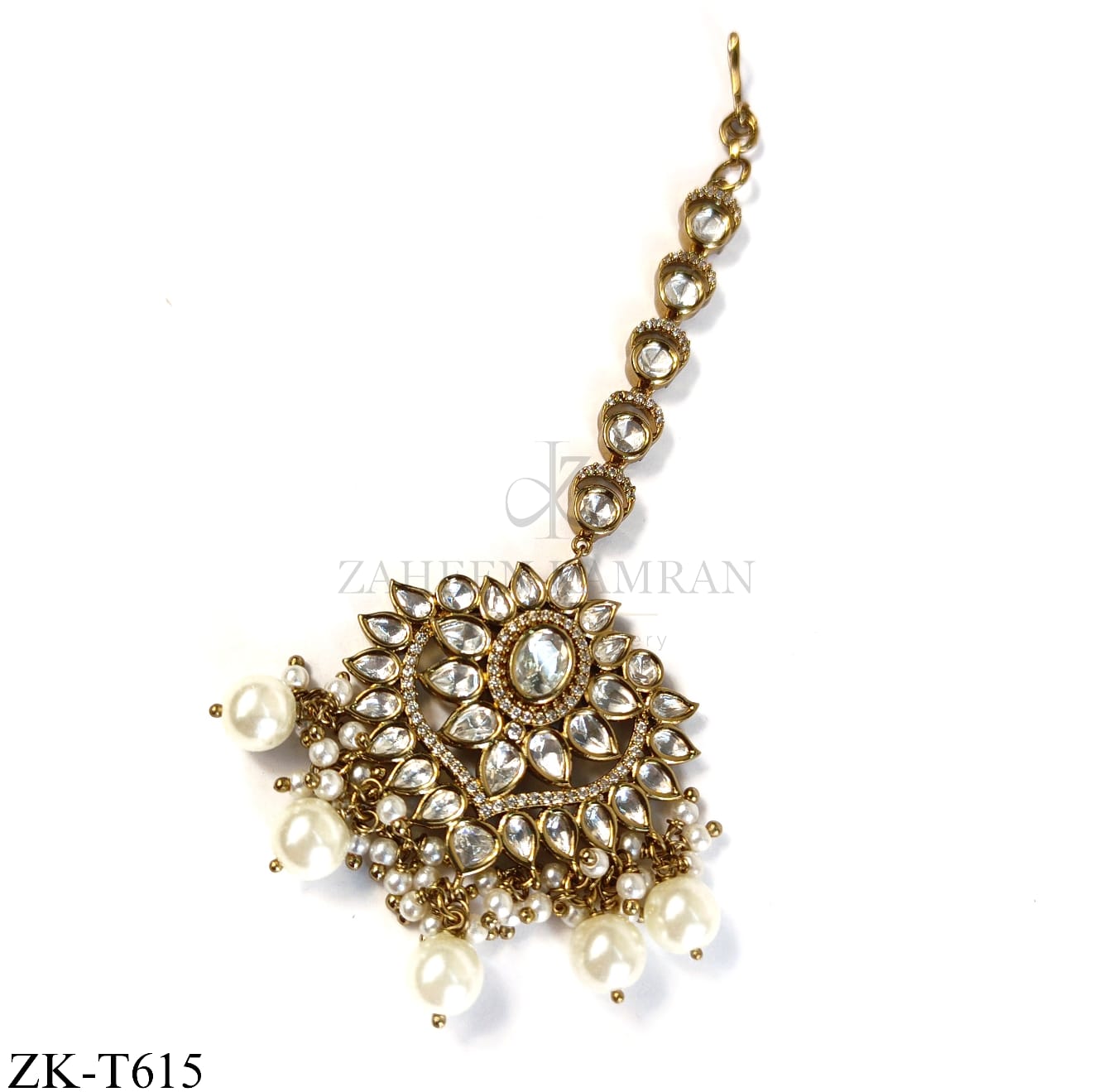 KUNDAN FLORAL TIKKA