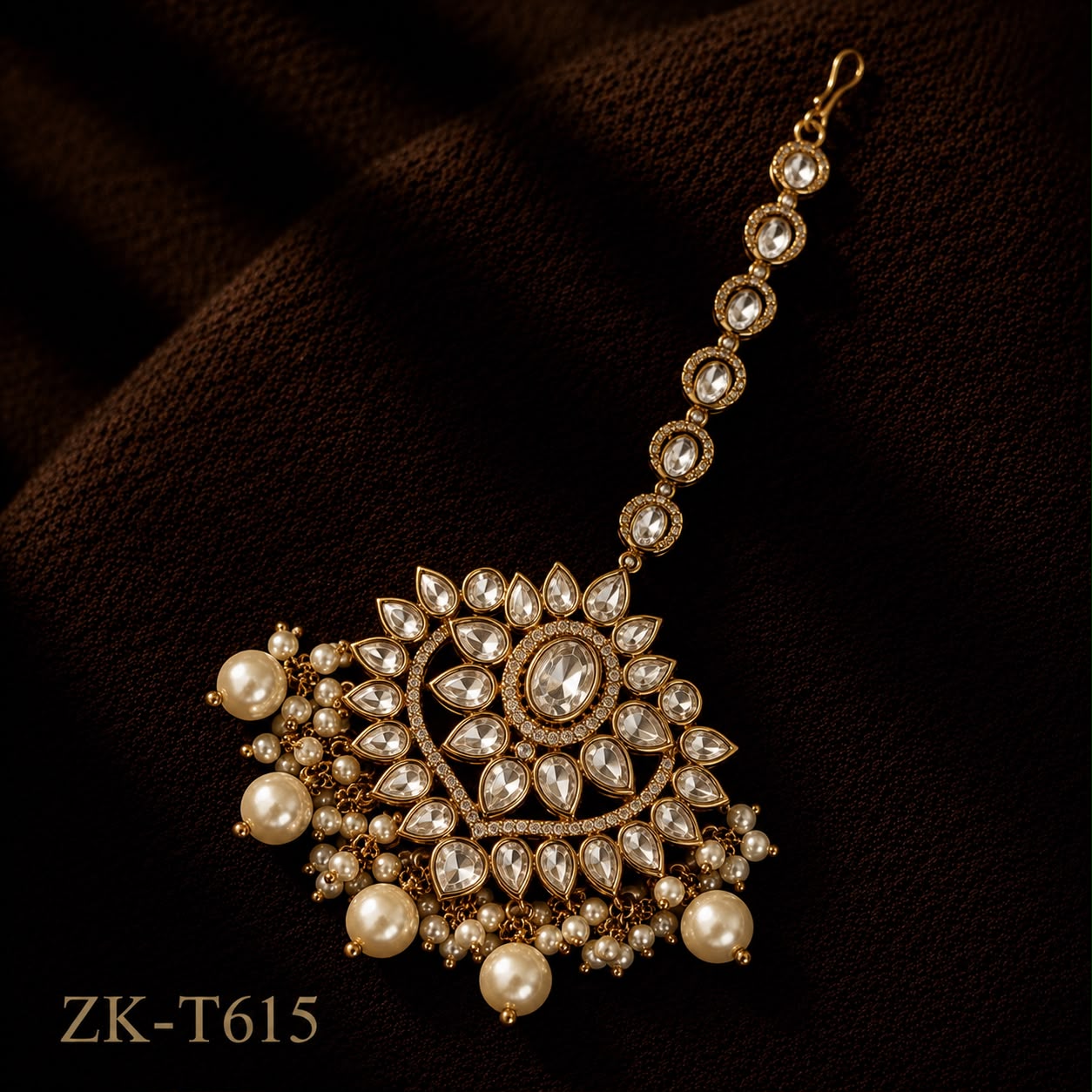 KUNDAN FLORAL TIKKA