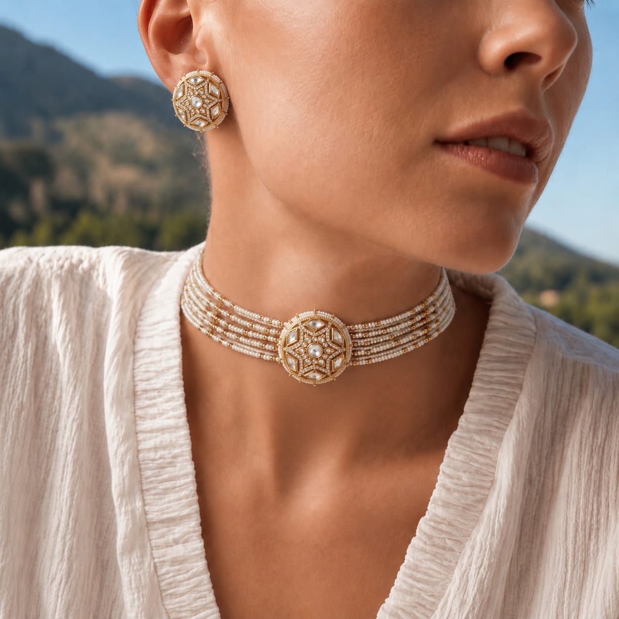 Serene Pearl Set