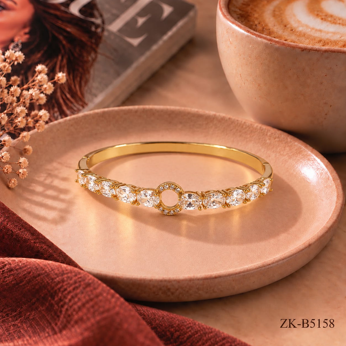 SHEESH OVATE BANGLE