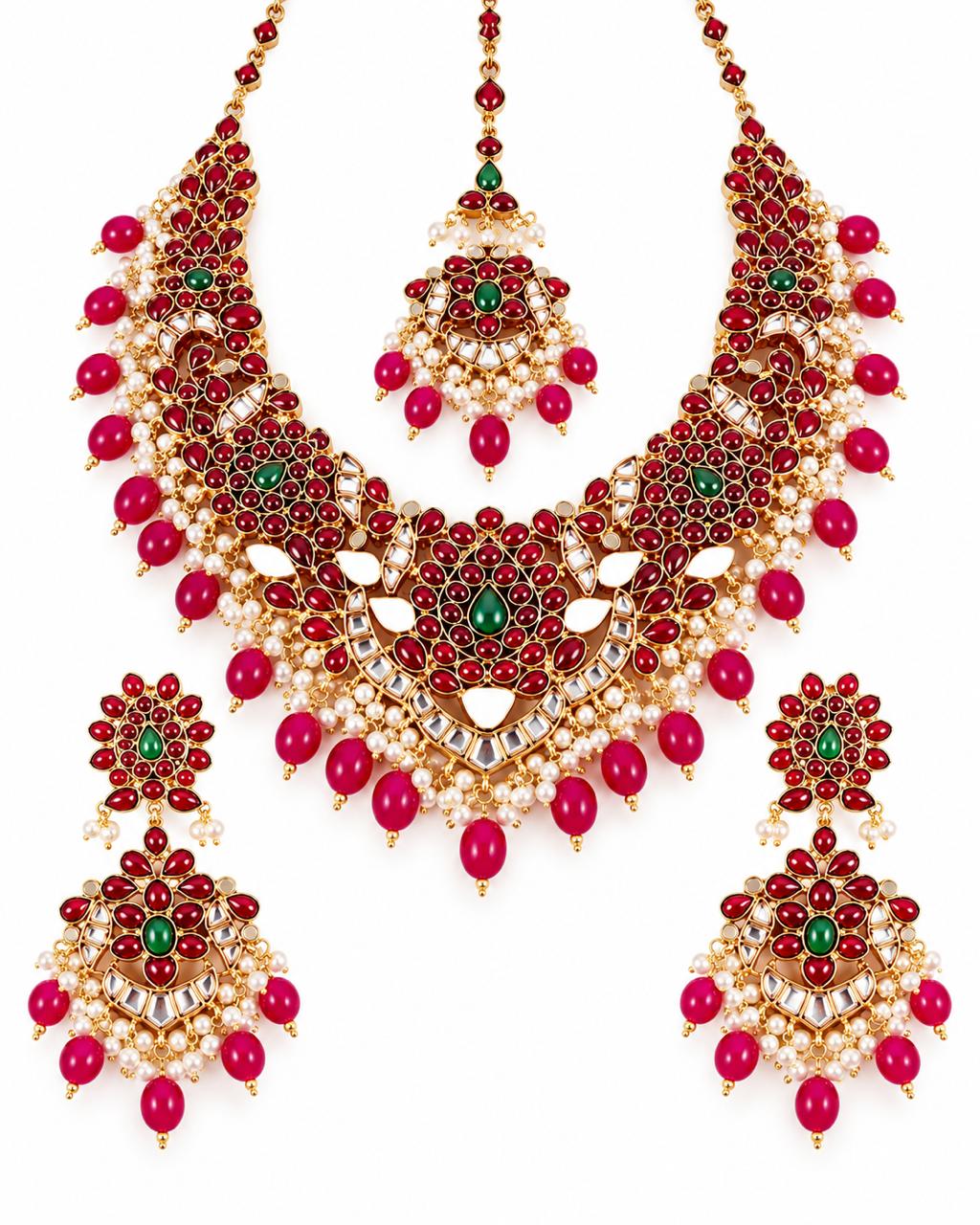 RUBY EMERALD SET