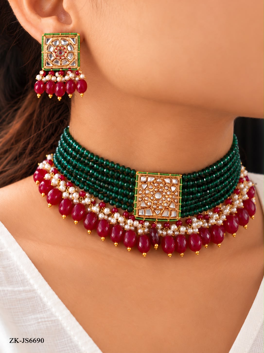 RUBY EMERALD SET