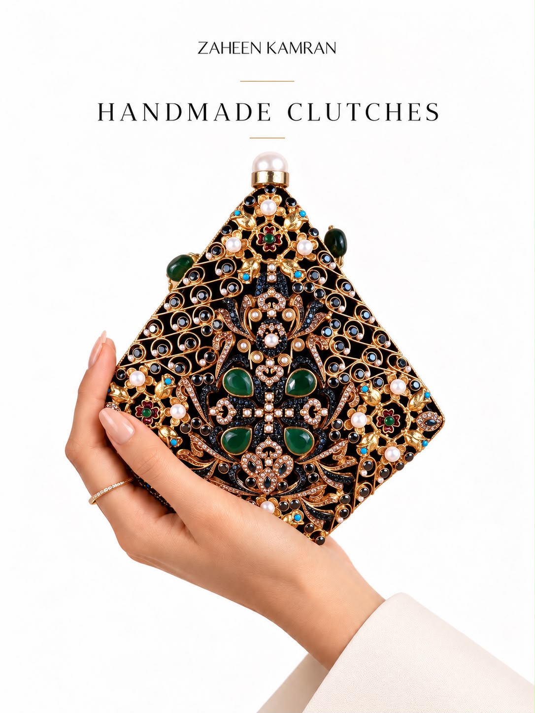 EMERALD FEROZA CLUTCH