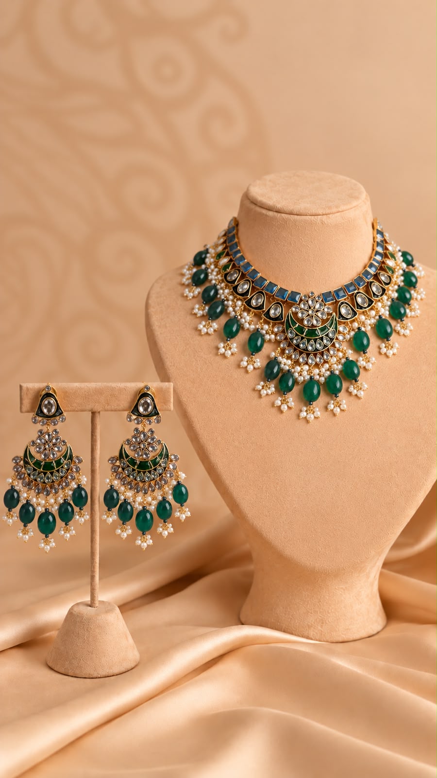 EMERALD MOONLIT SET