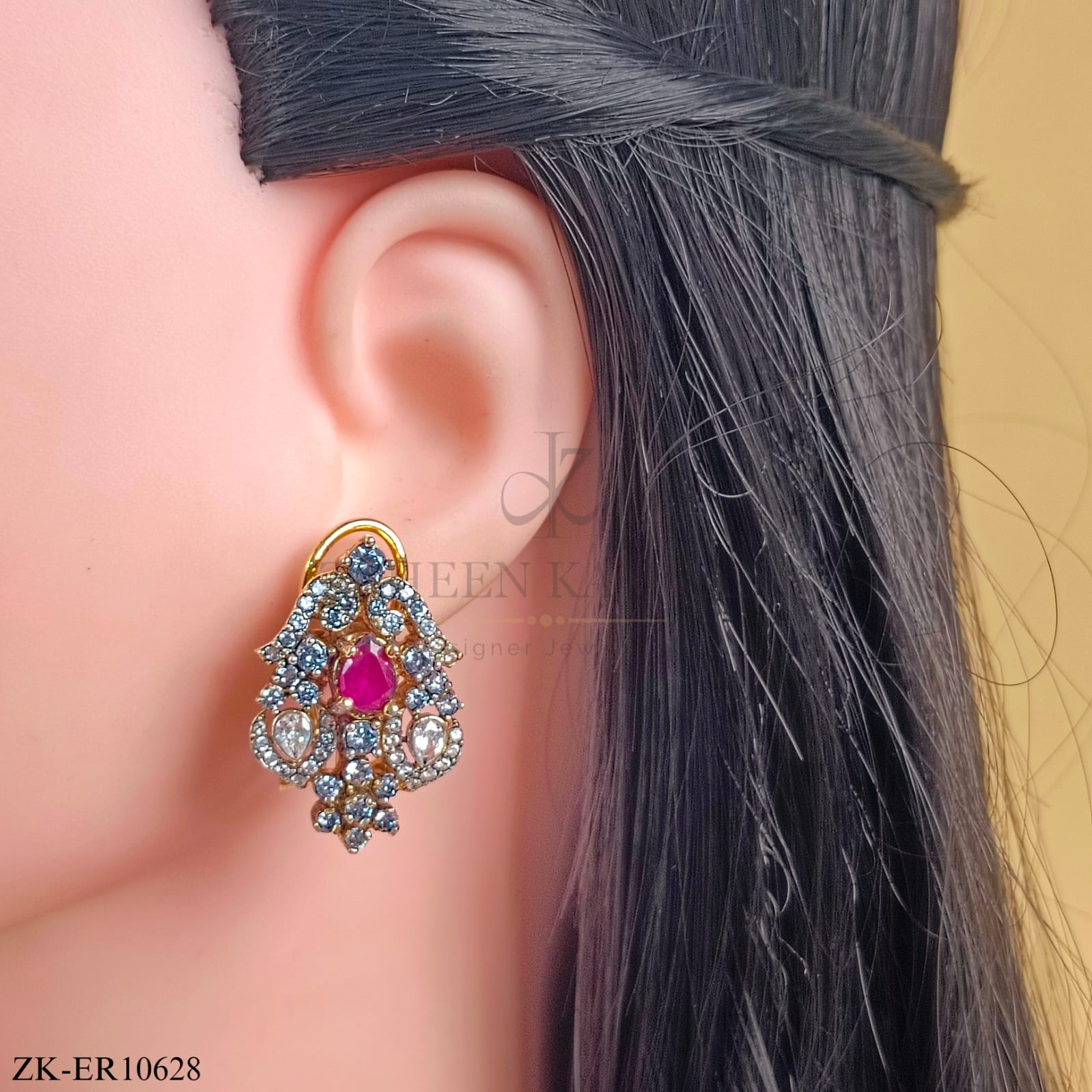 SMOKY STONES EARRINGS