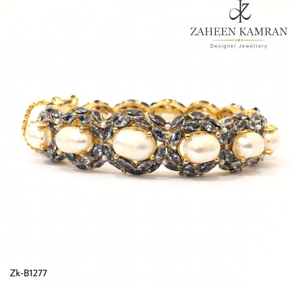 Marquise Kundan Bangle