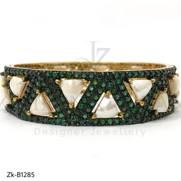 Pearl Triangular Fancy Bangle