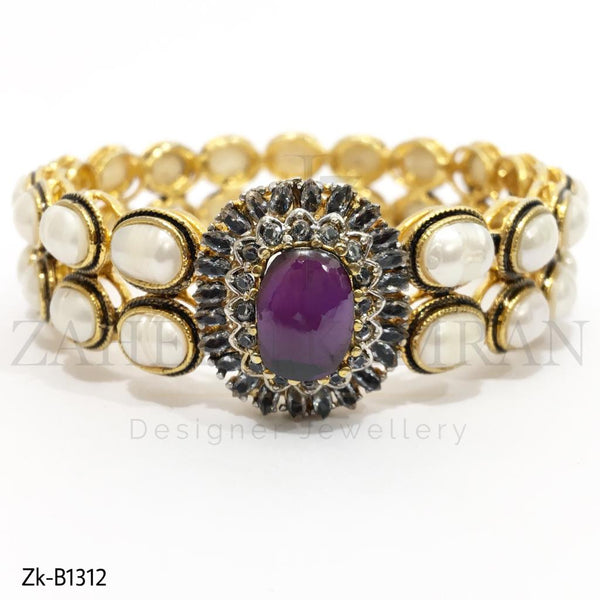 Amethyst Shining Bangle