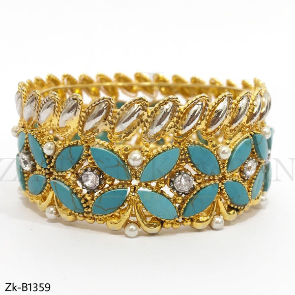 Marquise Turquoise Bangle