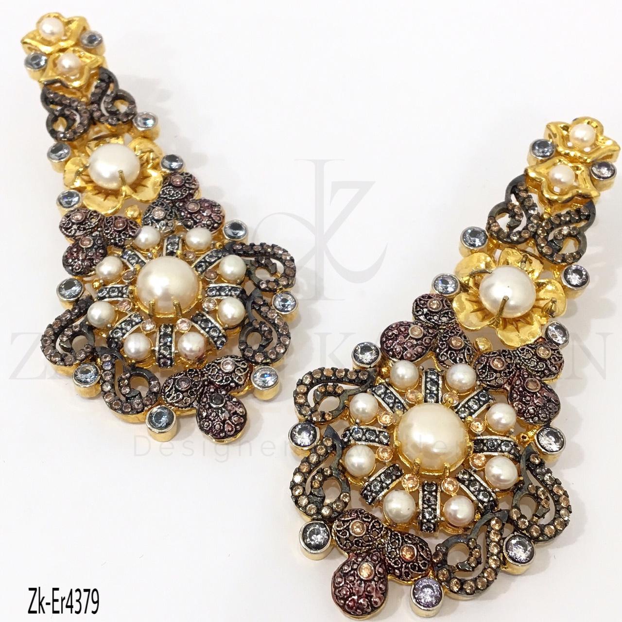 Designed Pearls Fancy Earrings