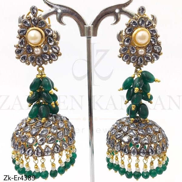 Emerald Topaz Earrings