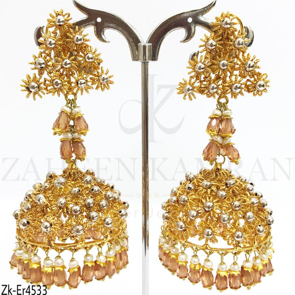 Filigree Topaz Earrings