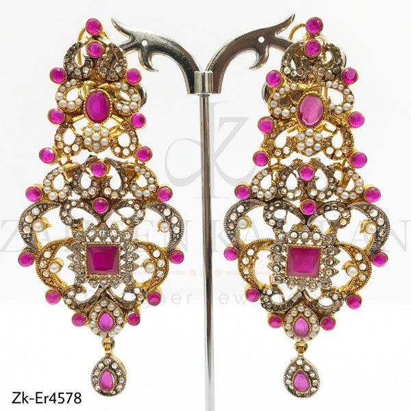 Ruby Stylish Earrings