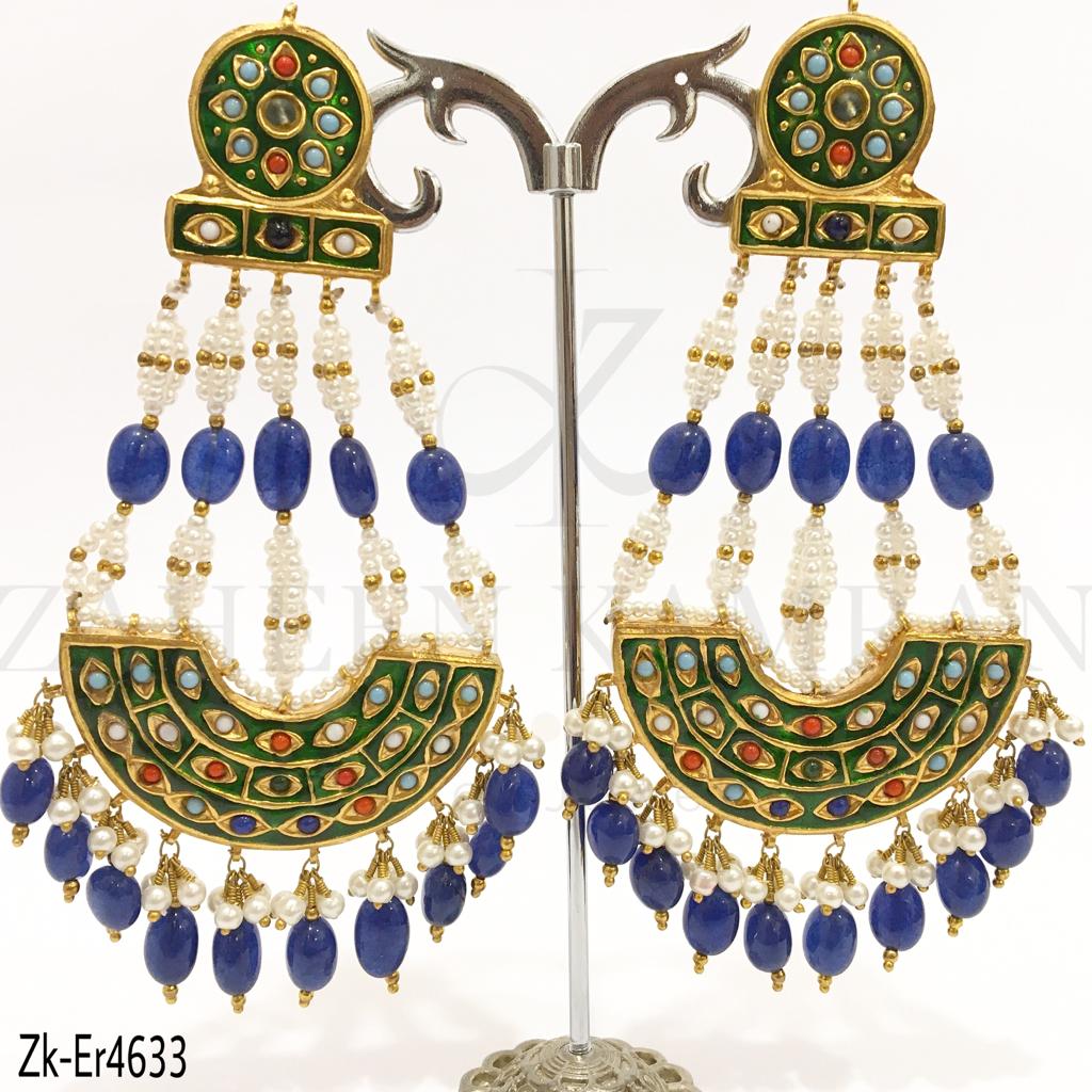 5 Layer Pearls Stunning Earrings