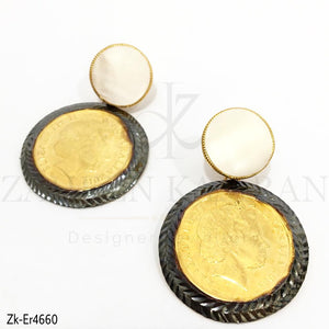 White Stone Stunning Earrings