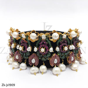 3D Gorgeous Pearls Choker Set