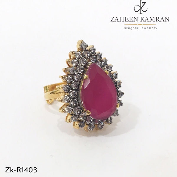 Statement Ruby Ring