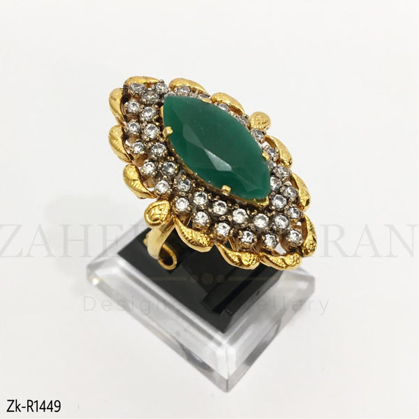 Emerald Marquise Ring