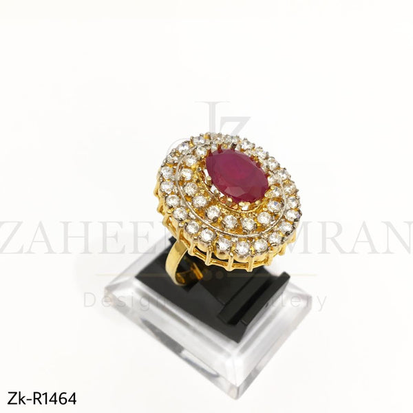 Oval Ruby Stunning Ring