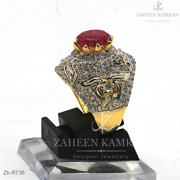 Glistening Ruby Ring