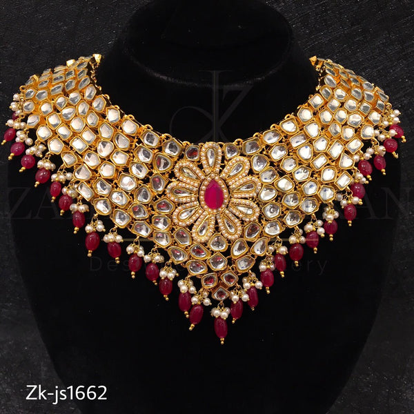 Ruby Rose Five Layer Kundan Necklace