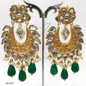 Kundan Floral Necklace Set