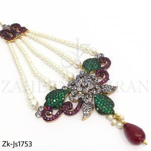 Ruby Emerald Special Necklace Set