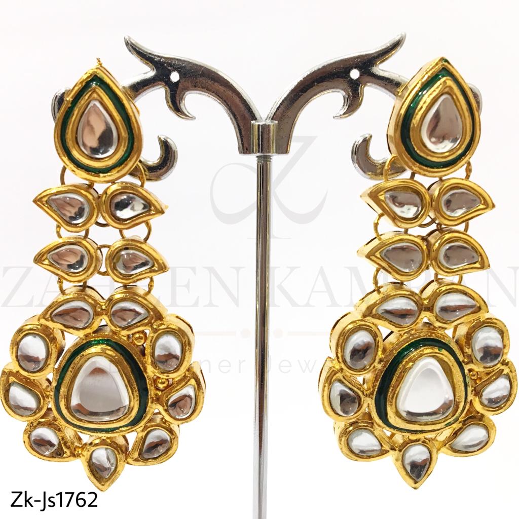 Glamours Kundan Necklace Set