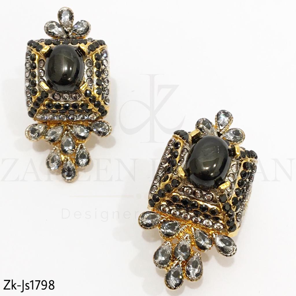 Black Stone Choker Set