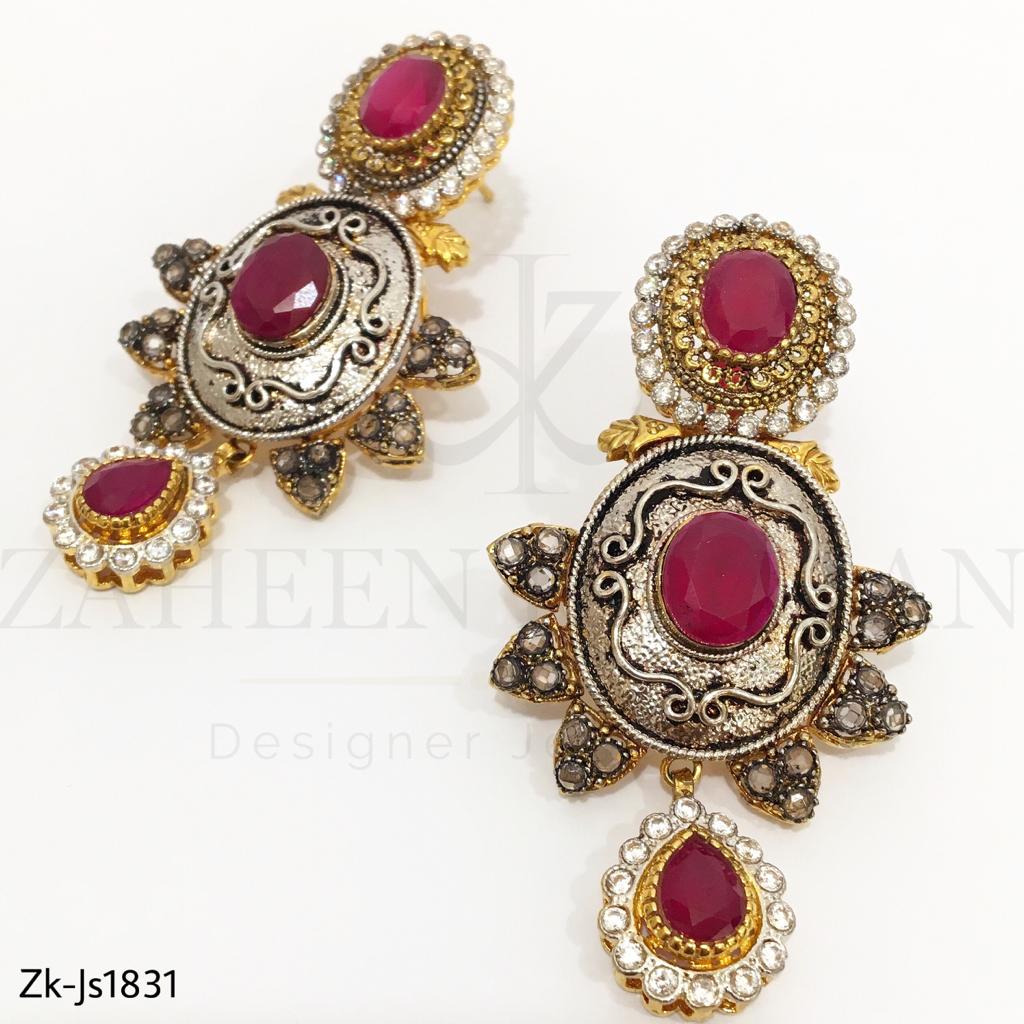 Antique Ruby Necklace set