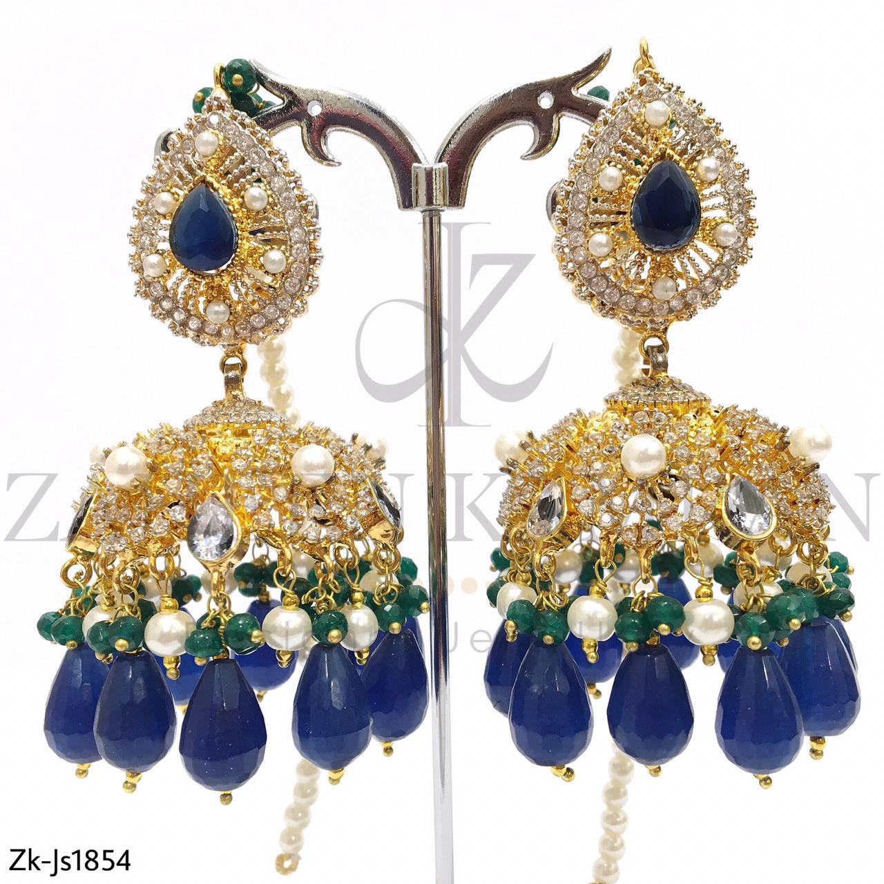 Blue Gorgeous Necklace Set