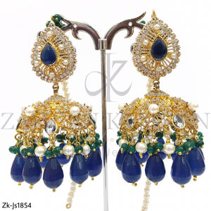 Blue Gorgeous Necklace Set