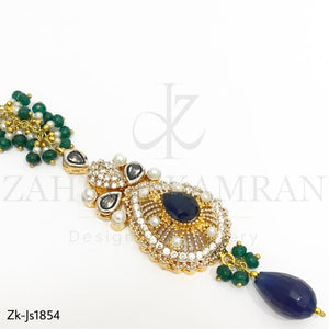 Blue Gorgeous Necklace Set