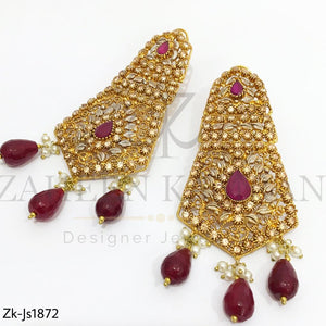 Ruby Filigree Gorgeous Necklace Set