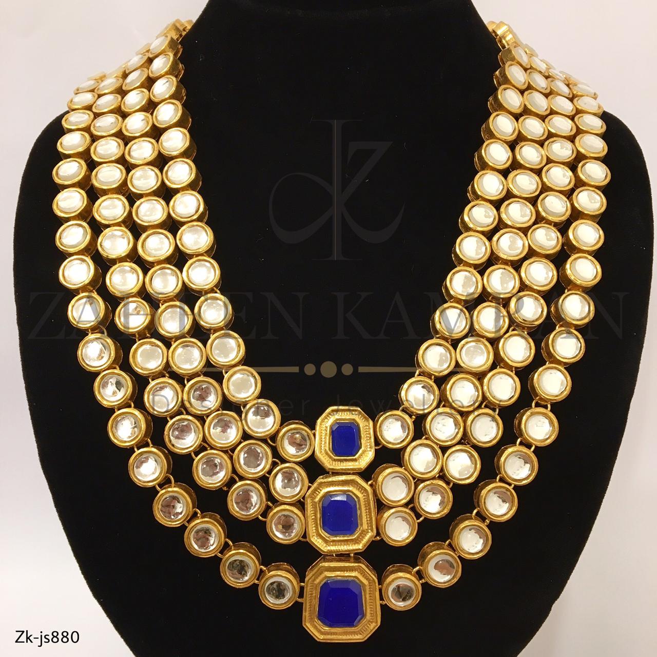 4 Layer Kundan Necklace