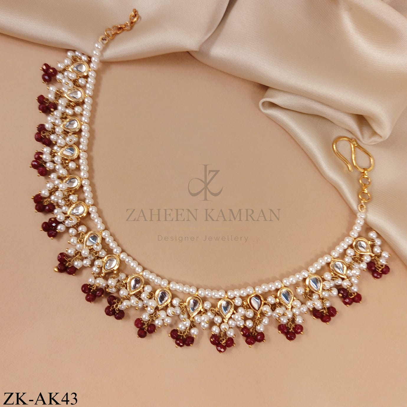RUBY KUNDAN ANKLET