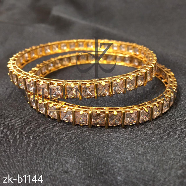 Flawless Golden Bangles