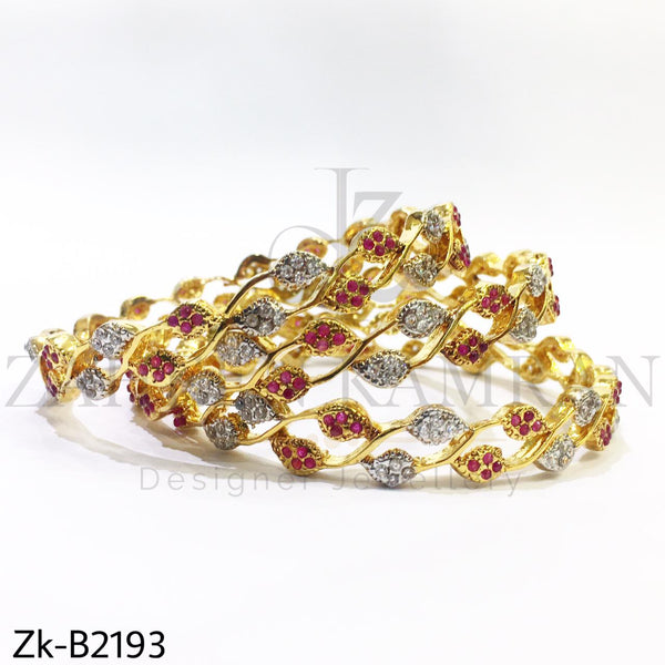 Zirconian ruby bangle