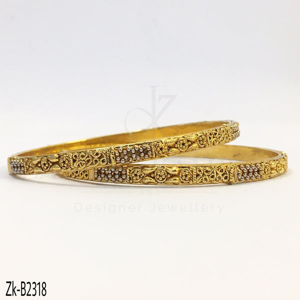 Sleek Golden Bangles